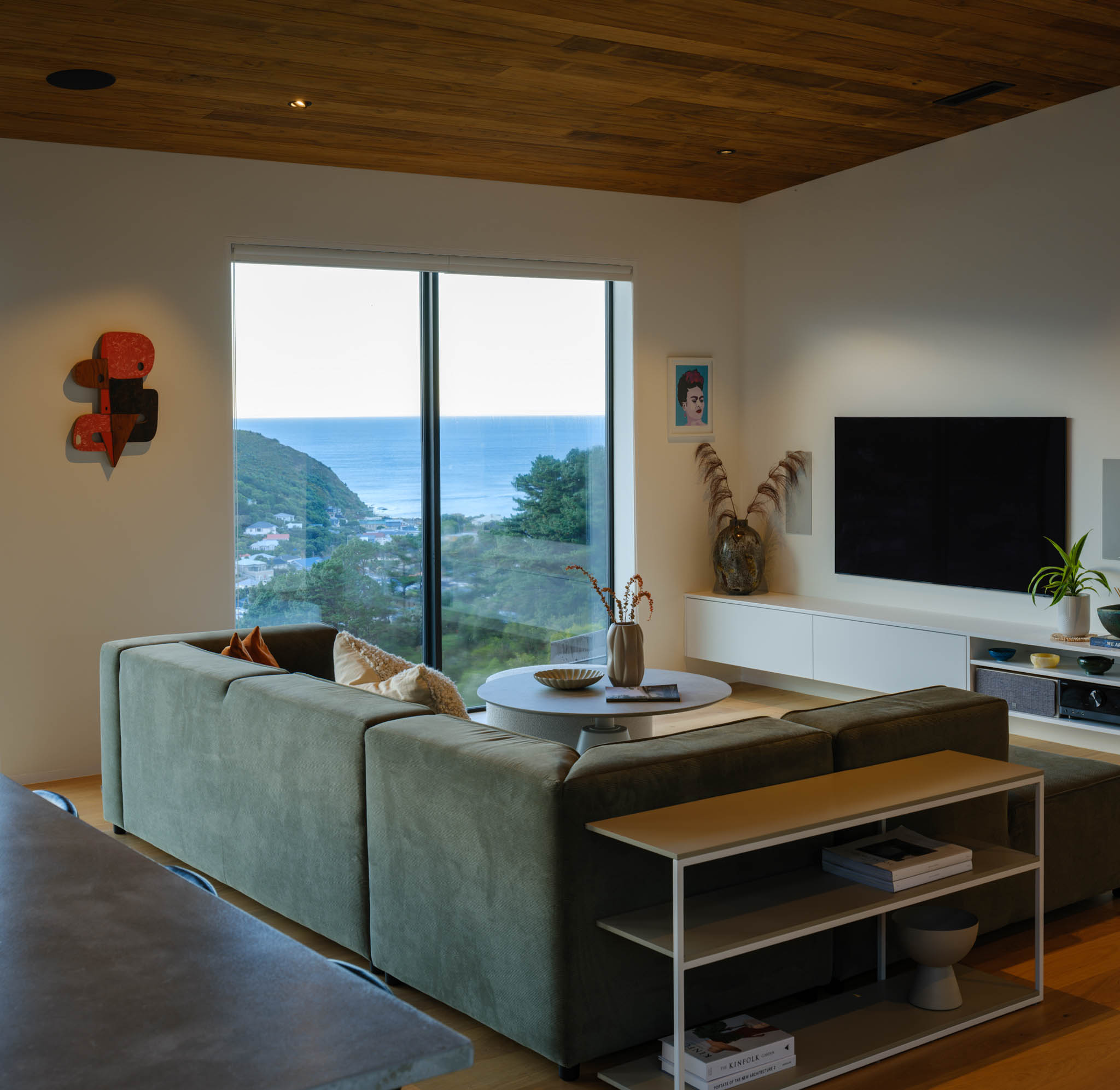 Architecturally designed home in Wellington overlooking the neighbourhood and ocean.jpg